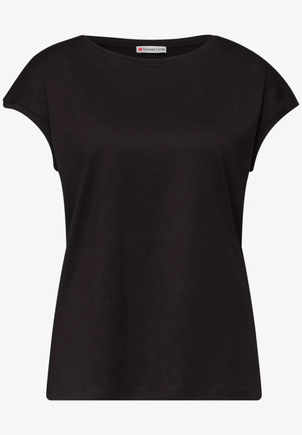 Shirt mit Boatneck und Deko-Detail