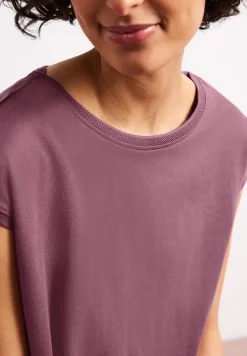Shirt mit Boatneck und Deko-Detail