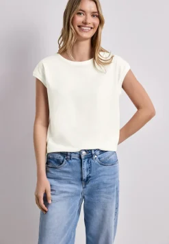 Shirt mit Boatneck und Deko-Detail