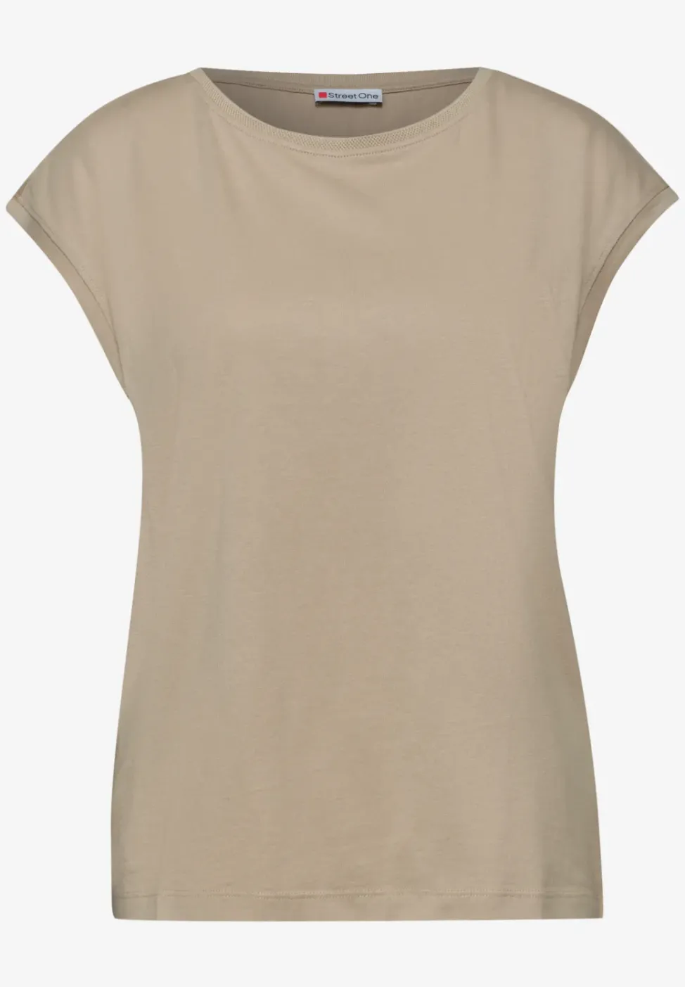 Shirt mit Boatneck und Deko-Detail