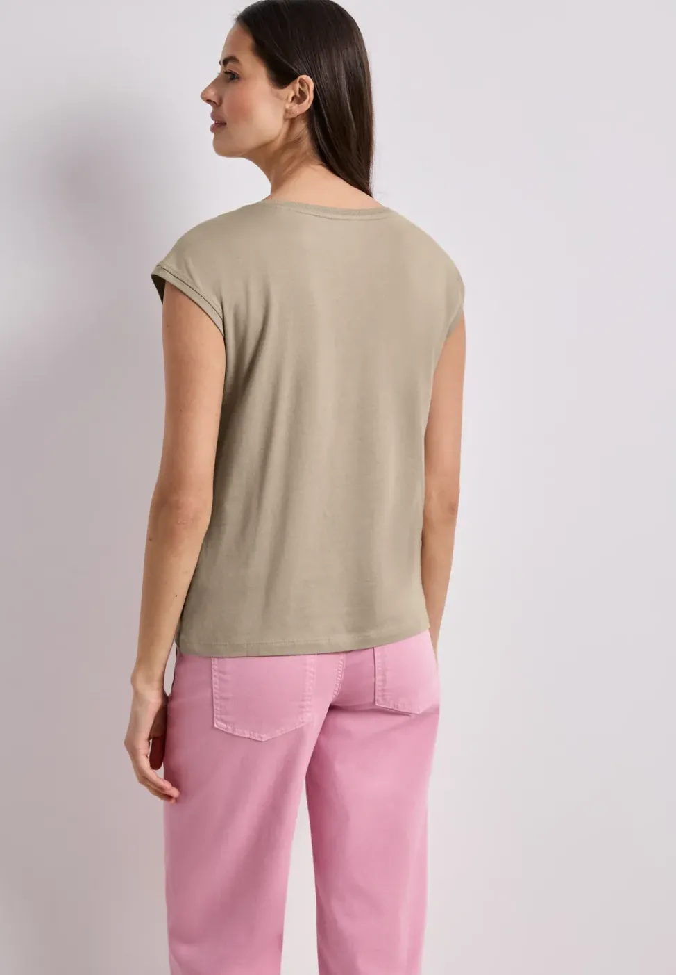 Shirt mit Boatneck und Deko-Detail