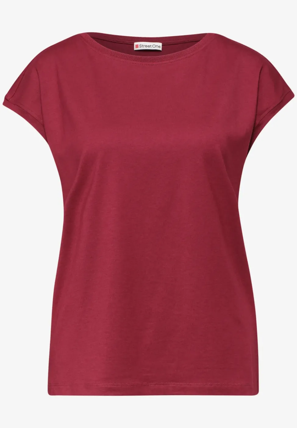 Shirt mit Boatneck und Deko-Detail