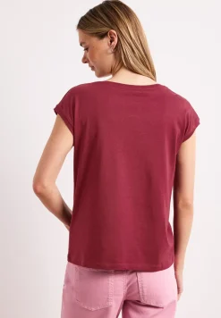 Shirt mit Boatneck und Deko-Detail