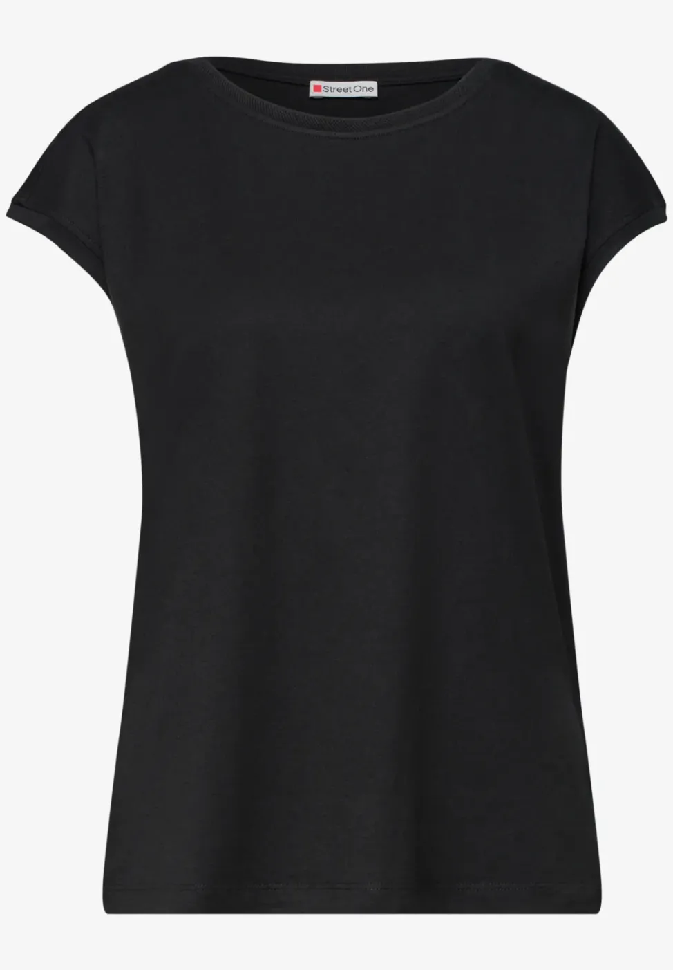 Shirt mit Boatneck und Deko-Detail