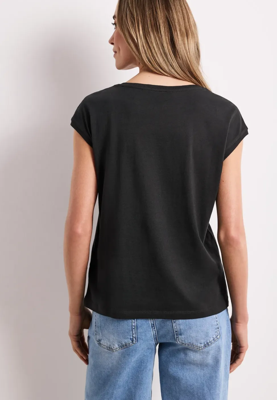 Shirt mit Boatneck und Deko-Detail