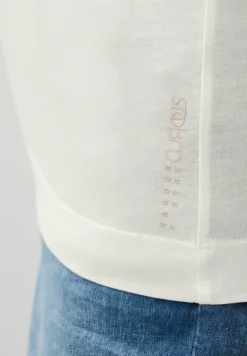 Shirt mit Burn-Out-Details