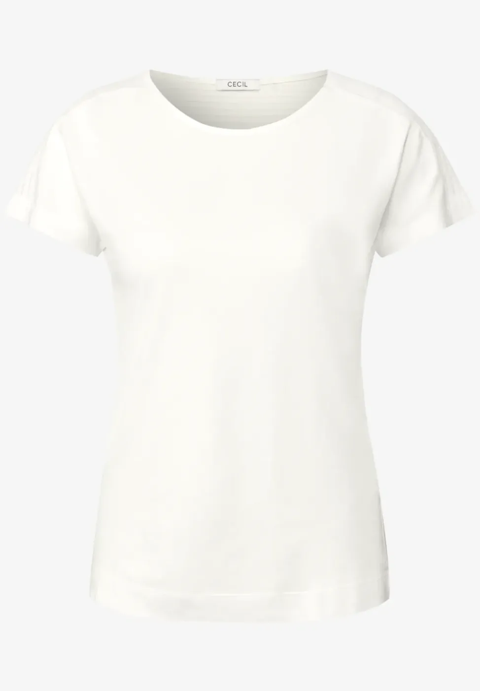 Shirt mit Burn-Out-Details