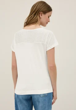 Shirt mit Burn-Out-Details