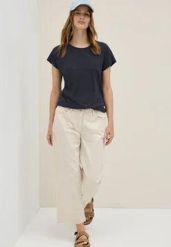 Shirt mit Burn-Out-Details