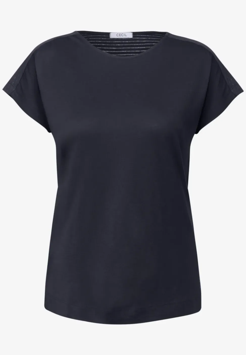 Shirt mit Burn-Out-Details