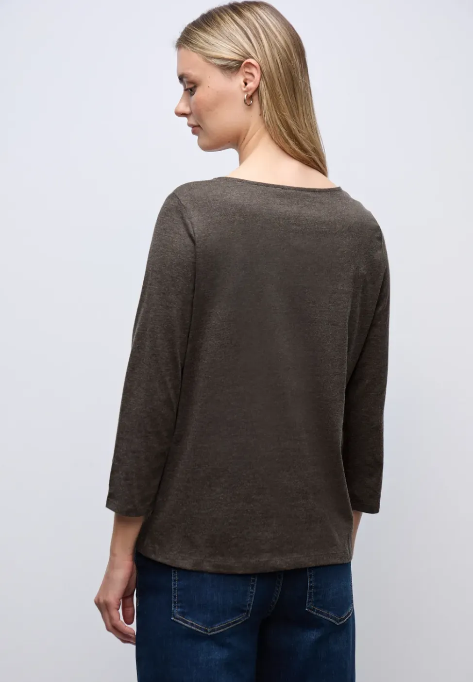 Shirt mit Carré Ausschnitt