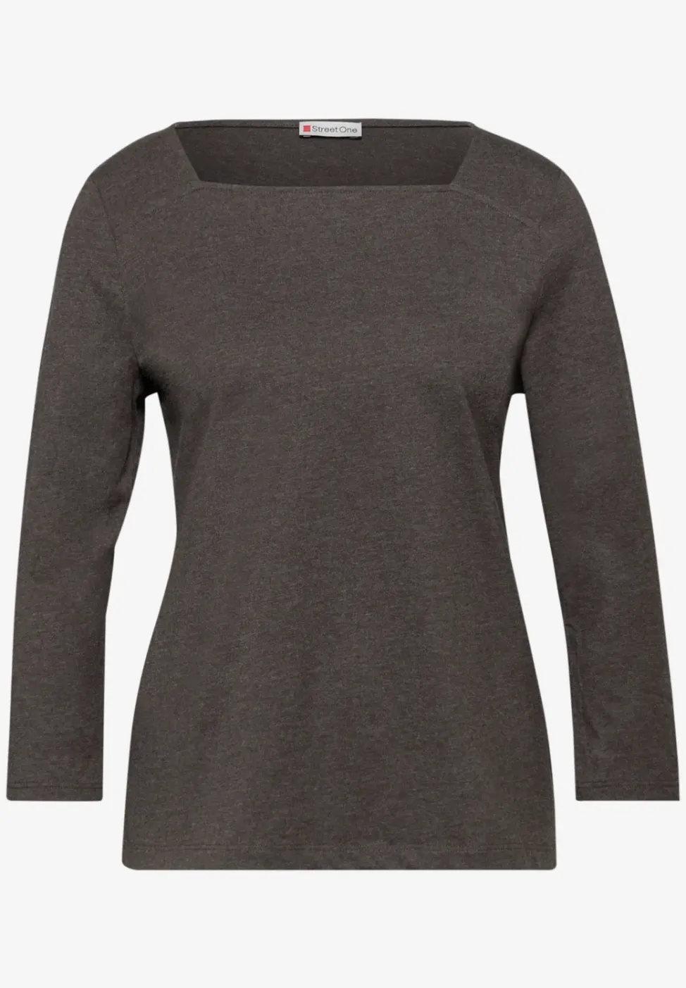Shirt mit Carré Ausschnitt