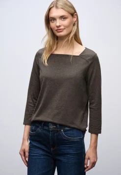 Shirt mit Carré Ausschnitt