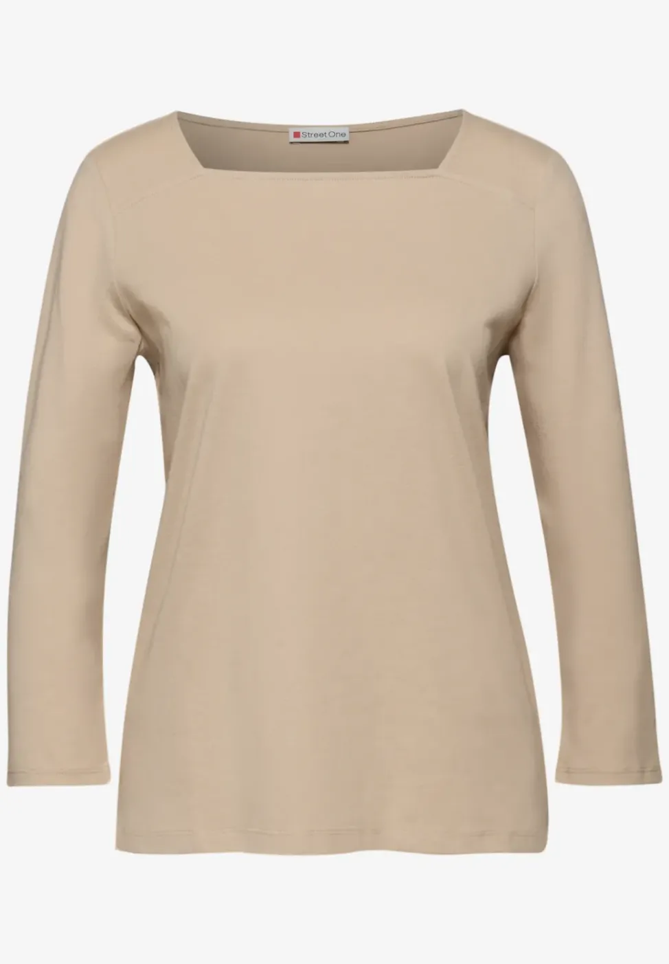 Shirt mit Carré Ausschnitt