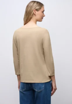 Shirt mit Carré Ausschnitt