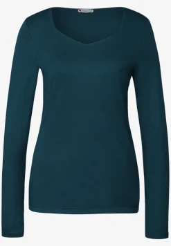 Shirt mit Carrée Ausschnitt