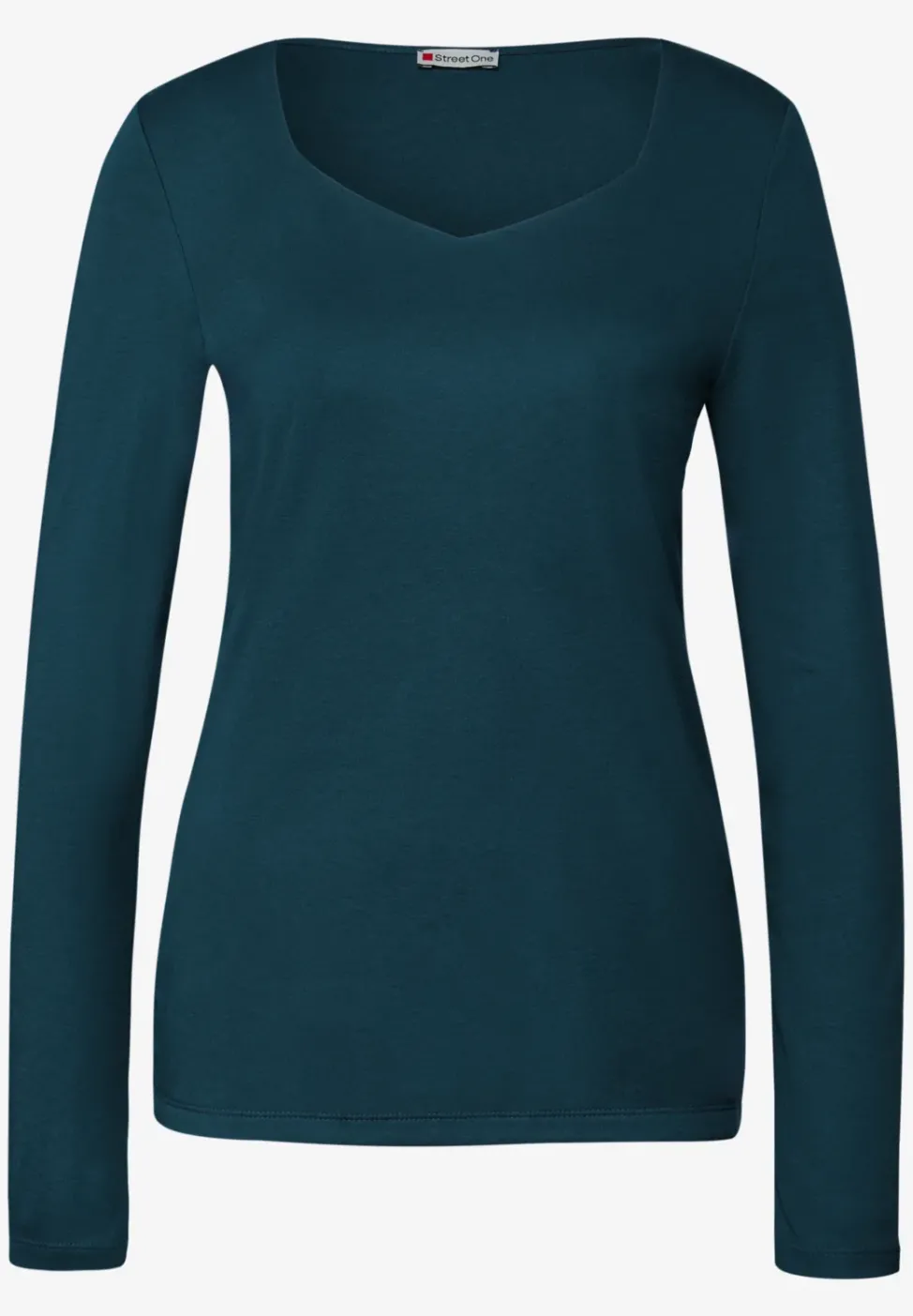Shirt mit Carrée Ausschnitt