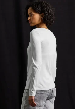 Shirt mit Carrée Ausschnitt