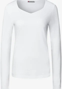 Shirt mit Carrée Ausschnitt