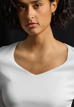 Shirt mit Carrée Ausschnitt