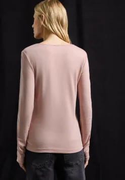 Shirt mit Carrée Ausschnitt