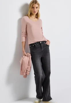 Shirt mit Carrée Ausschnitt