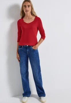 Shirt mit Carrée Ausschnitt
