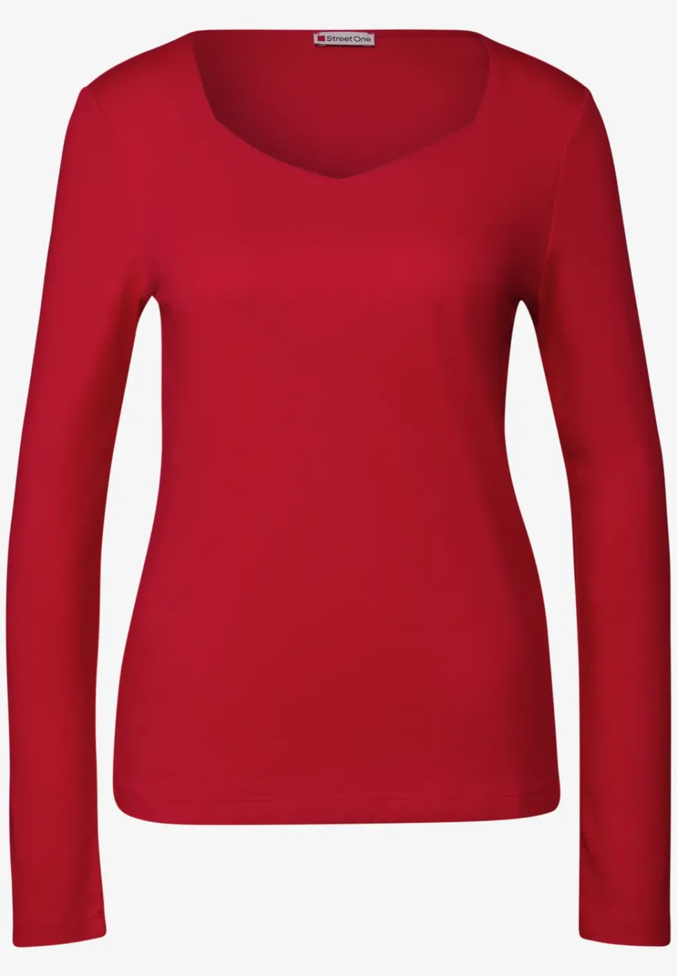 Shirt mit Carrée Ausschnitt