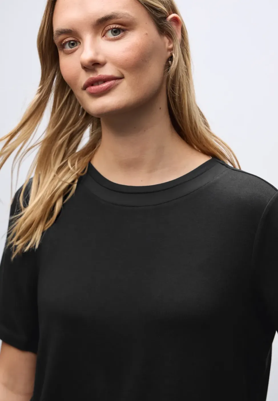 Shirt mit Chiffon-Detail