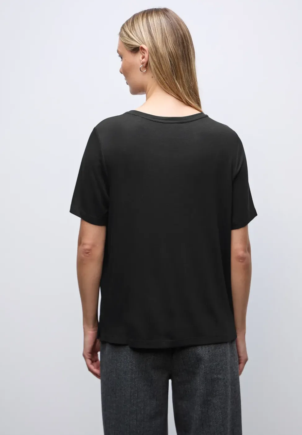 Shirt mit Chiffon-Detail