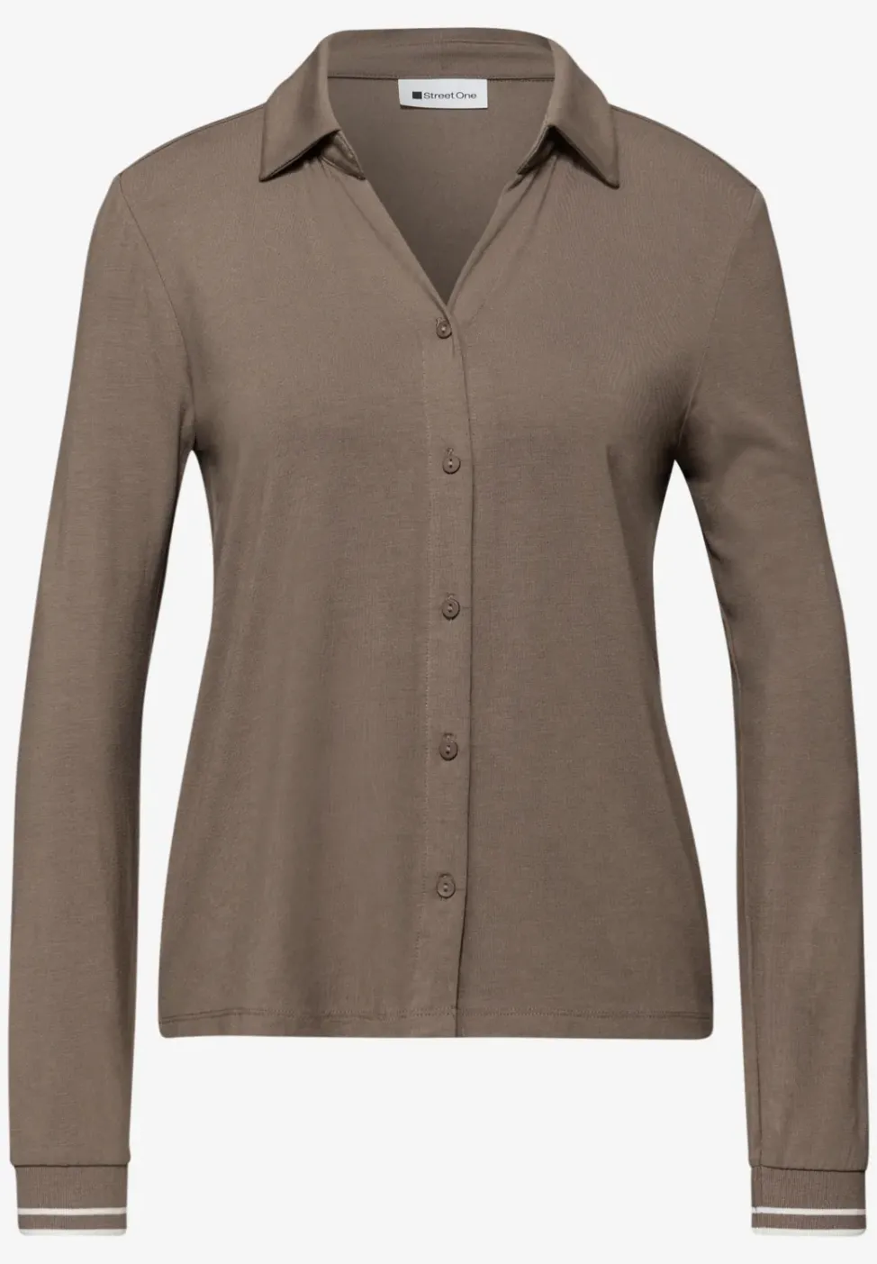 Shirt mit College-Details