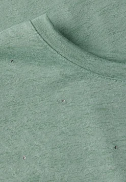 Shirt mit Dekosteinen
