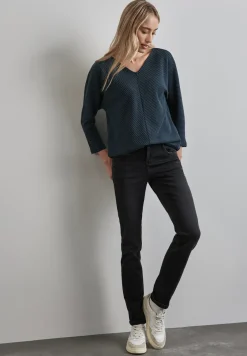 Shirt mit Diagonalstruktur