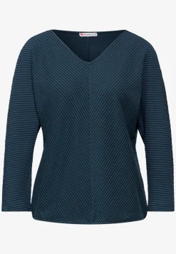 Shirt mit Diagonalstruktur