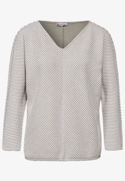 Shirt mit Diagonalstruktur