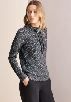 Shirt mit Diagonalstruktur