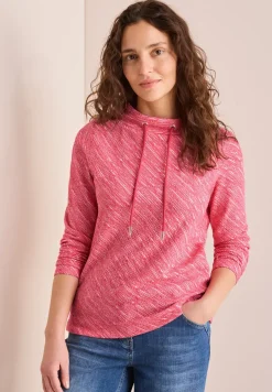 Shirt mit Diagonalstruktur