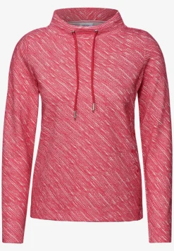 Shirt mit Diagonalstruktur