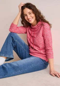Shirt mit Diagonalstruktur