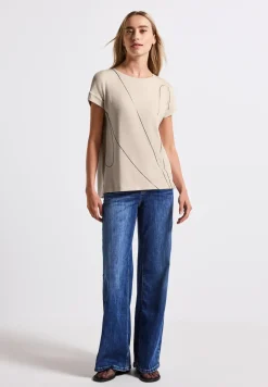 Shirt mit feinen Linien