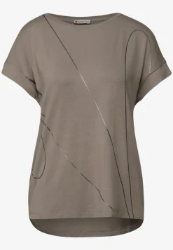 Shirt mit feinen Linien