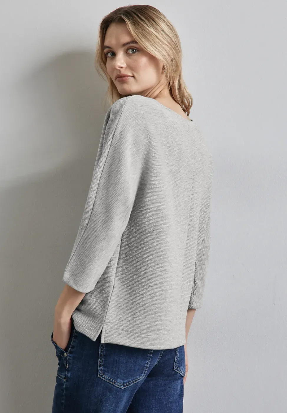Shirt mit feiner Struktur
