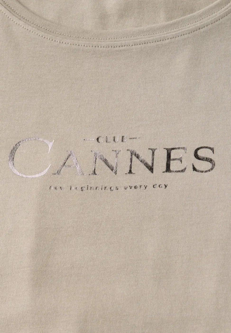 Shirt mit Folien-Wording