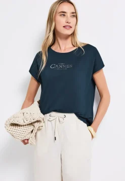 Shirt mit Folien-Wording