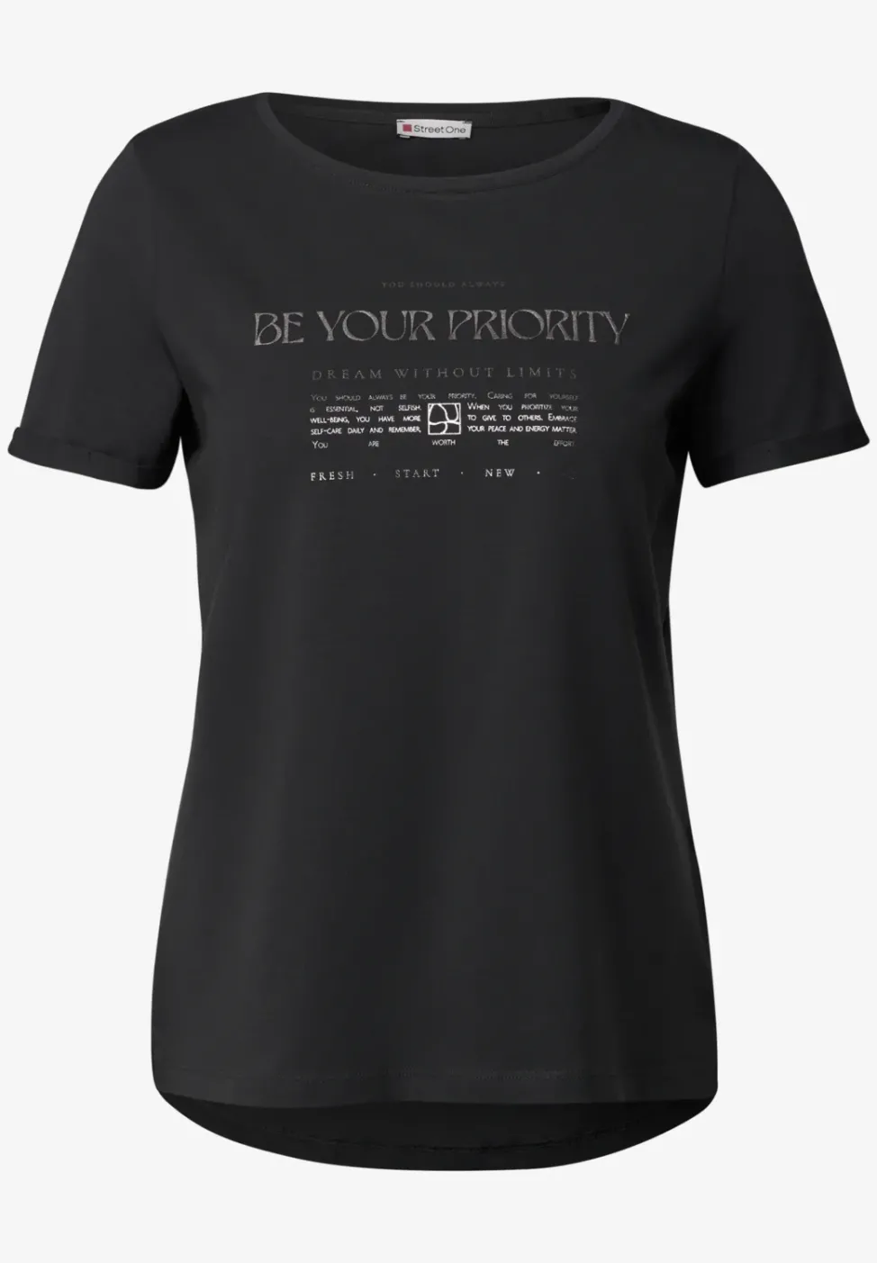 Shirt mit Folien-Wording