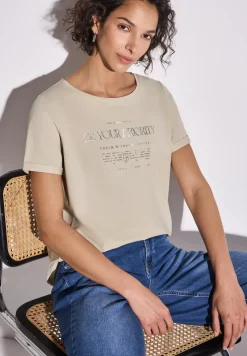 Shirt mit Folien-Wording