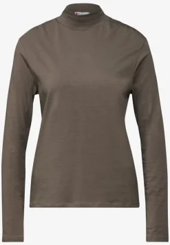 Shirt mit geraffter Schulter