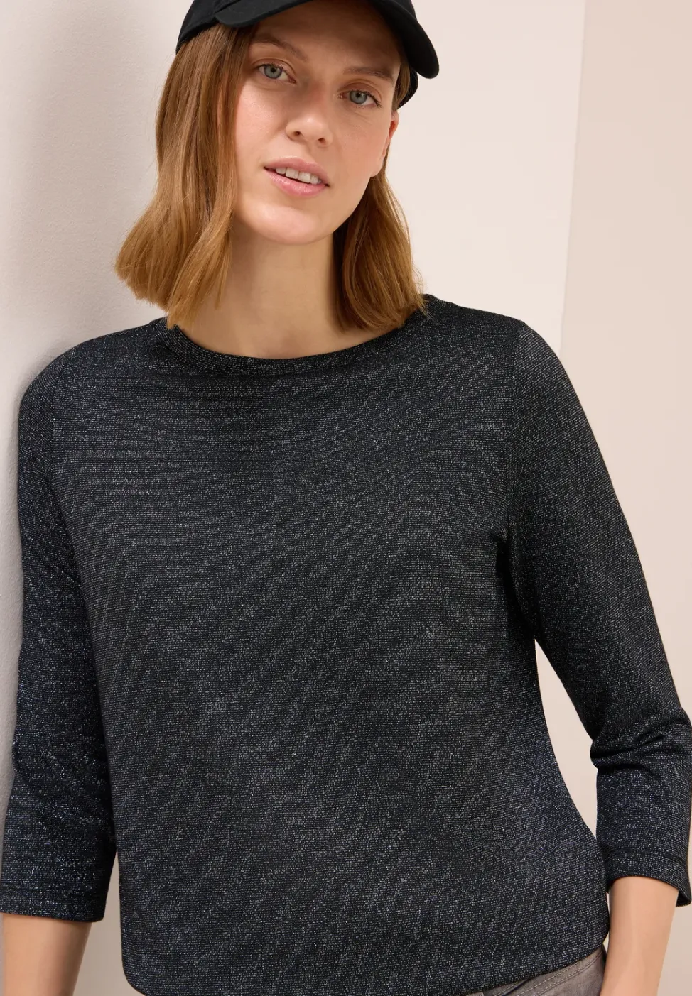 Shirt mit Glitzerdetails