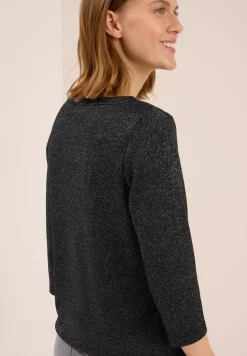 Shirt mit Glitzerdetails