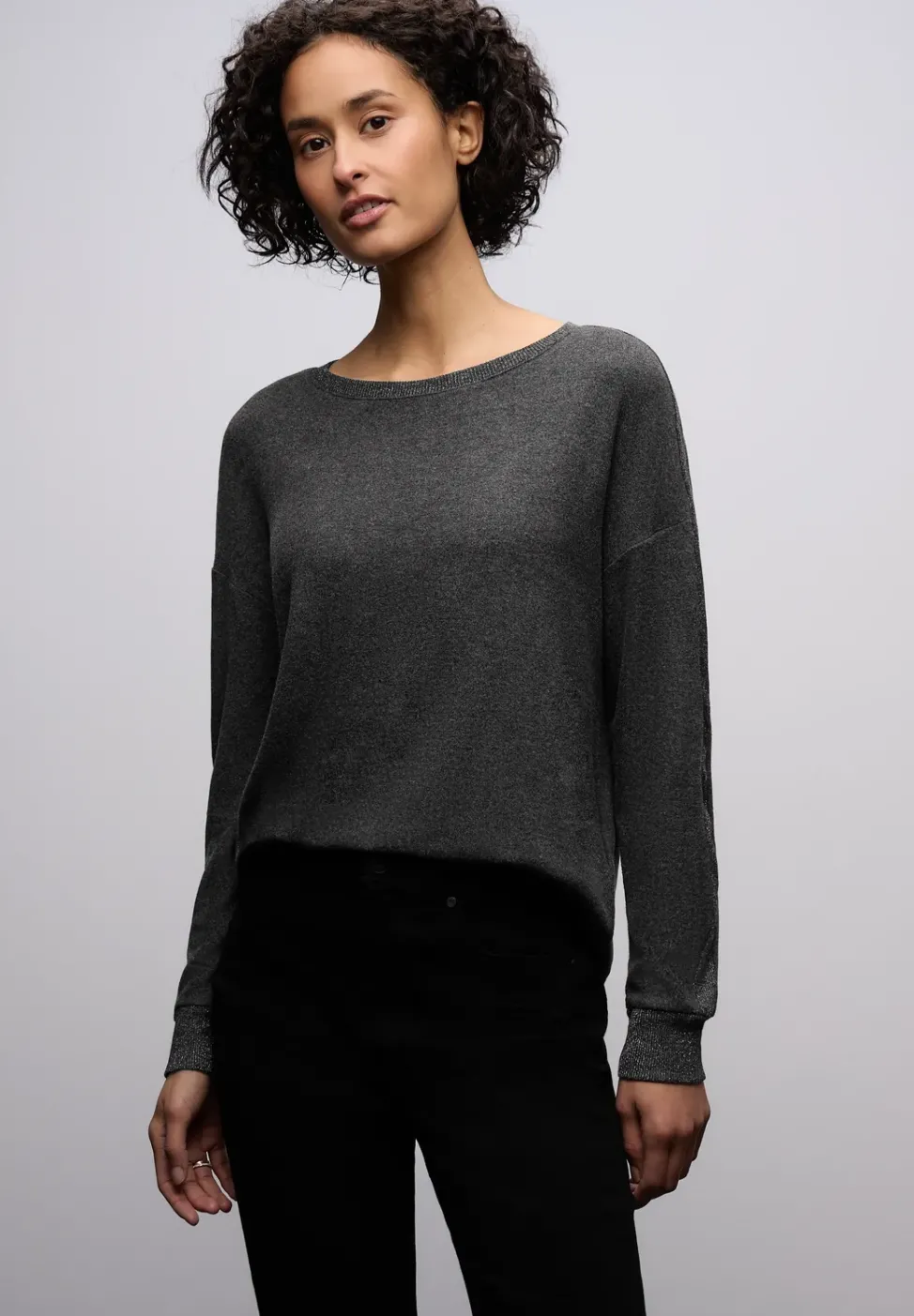 Shirt mit Glitzerdetails